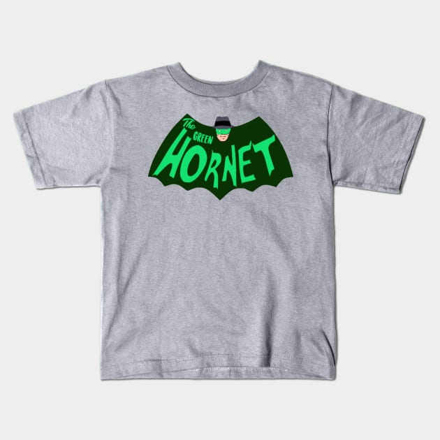 The Green Hornet Kids T-Shirt by VideoNasties